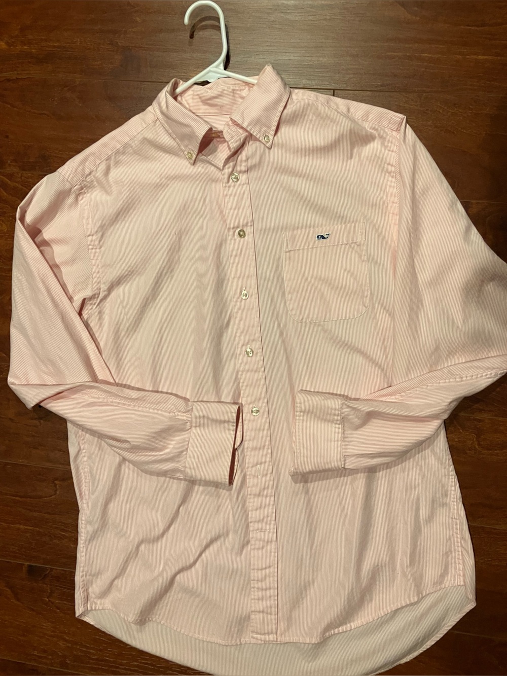 Vineyard Vines Pink Button-Down Oxford Shirt